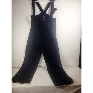 Women's Black Snow Bib Overalls